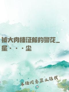 被大肉榛征服的警花