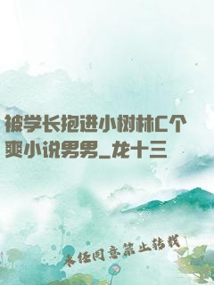 被学长抱进小树林C个爽小说男男