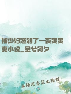 被少妇滋润了一夜爽爽爽小说