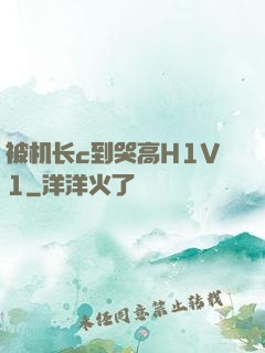 被机长c到哭高H1V1