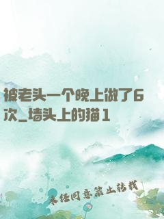 被老头一个晚上做了6次