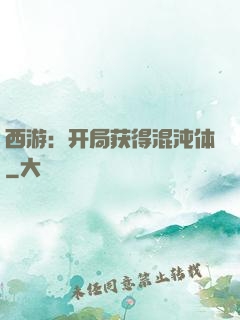 西游：开局获得混沌体