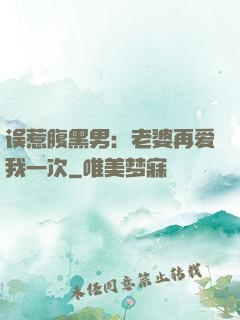 误惹腹黑男：老婆再爱我一次