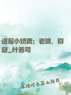 诱宠小娇妻：老婆，别跑
