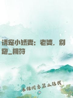 诱宠小娇妻：老婆，别跑