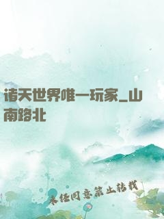 诸天世界唯一玩家