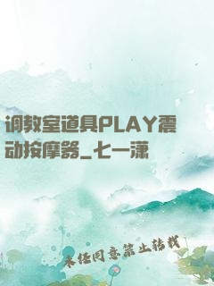 调教室道具PLAY震动按摩器