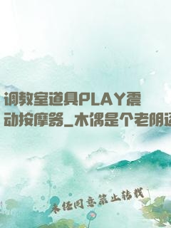 调教室道具PLAY震动按摩器