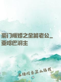 豪门暖婚之全能老公