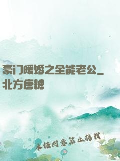 豪门暖婚之全能老公