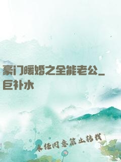 豪门暖婚之全能老公
