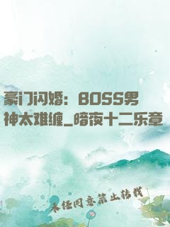 豪门闪婚：BOSS男神太难缠