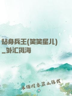 贴身兵王(笑笑星儿)