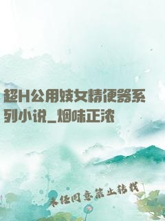 超H公用妓女精便器系列小说