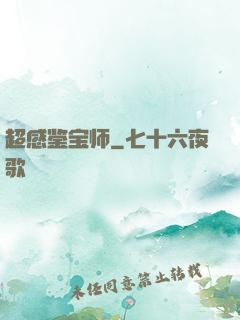 超感鉴宝师