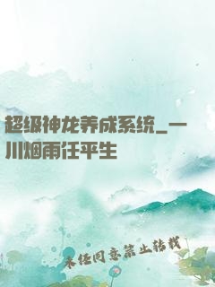 超级神龙养成系统