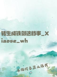 转生成铁剑这档事