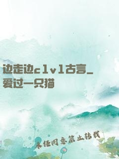 边走边c1v1古言