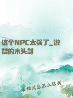 这个NPC太强了