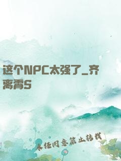这个NPC太强了