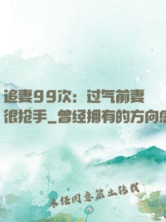 追妻99次：过气前妻很抢手
