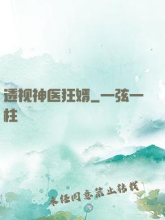 透视神医狂婿