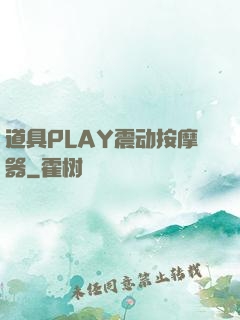 道具PLAY震动按摩器