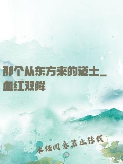 那个从东方来的道士