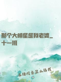 那个大明星是我老婆