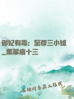邪妃有毒：至尊三小姐