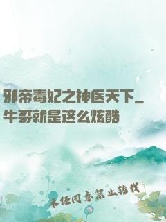 邪帝毒妃之神医天下