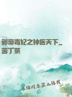 邪帝毒妃之神医天下
