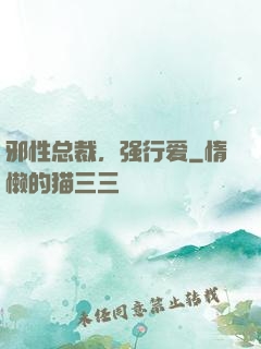 邪性总裁，强行爱