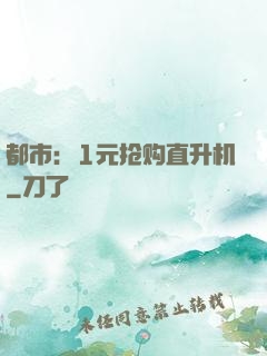 都市：1元抢购直升机