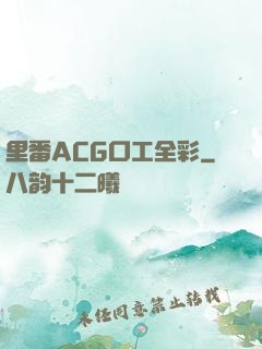里番ACG口工全彩