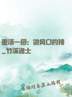 重活一回：做风口的猪