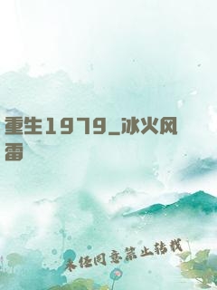 重生1979