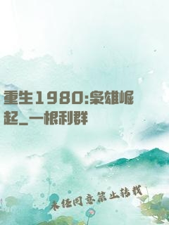重生1980:枭雄崛起