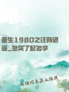 重生1980之任我逍遥
