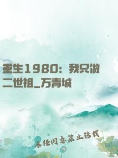 重生1980：我只做二世祖
