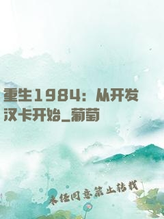 重生1984：从开发汉卡开始
