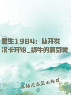 重生1984：从开发汉卡开始