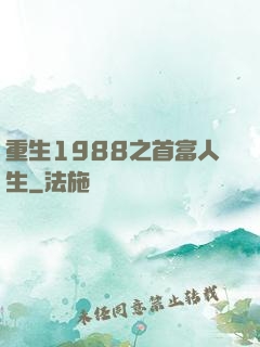 重生1988之首富人生