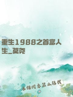 重生1988之首富人生