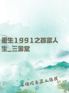 重生1991之首富人生