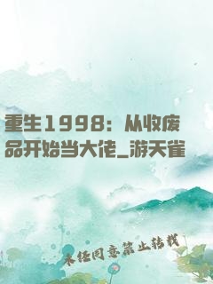 重生1998：从收废品开始当大佬