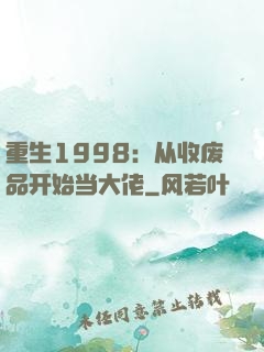 重生1998：从收废品开始当大佬
