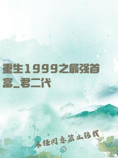 重生1999之最强首富