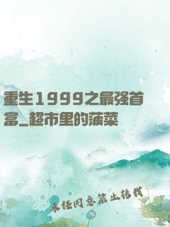 重生1999之最强首富
