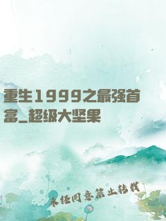 重生1999之最强首富